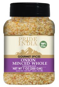 Pride of India â€“ Onion Minced Whole â€“ Gourmet Spice for Cooking â€“ Pantry Essential â€“ Adds Flavor to Sauces/Dips/Rubs/Marinades â€“ Easy to Use