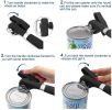 Safe Cut Can Opener; Smooth Edge Can Opener handheld; Food Grade Stainless Steel Cutting Can Opener for Kitchen & Restaurant