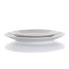 18pc Porcelain Owen Dinnerware Set White