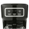 12 Cup Programmable Coffee Maker, 1.8 Liter Capacity, Black