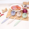 1pc 2 In 1 Filter Spoon Soup Spoon Leak Spoon Long Handle Plastic Large Spoon Hot Pot Spoon Eco-Friendly Kitchen Utensil